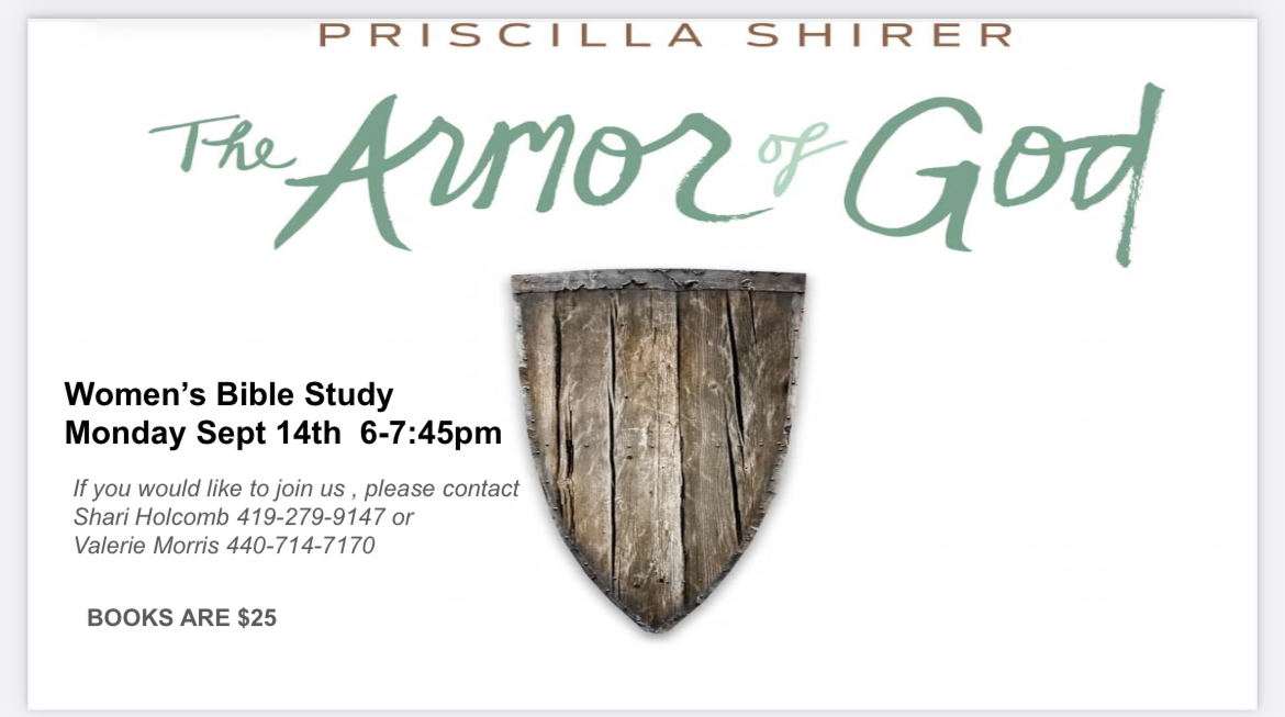 The Armor of God Women’s Bible Study flyer